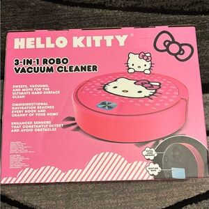 Hello Kitty Pink Robo Vacuum Cleaner with Cute Design